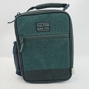 Men’s Green Toiletry Bag with Front Pocket